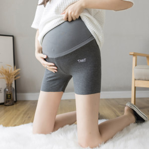 
Maternity safety pants, anti-exposure, thin summer wearable cotton 3579-point spring, autumn and summer bottoming shorts