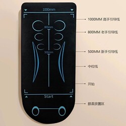 Abdominal Wheel Special Mat Abdominal Muscle Wheel Training Kneeling Mat Men and Women Yoga Mat Fitness Thickeneded Mat Sports Silent Mat