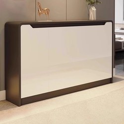 Aojing Shoe Cabinet Is a Light Luxury Home Entryway Cabinet, Simple and Modern, Multifunctional Integrated Wall-Mounted Shoe Storage Cabinet