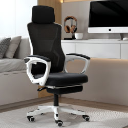 Qi Yu Computer Chair Home Office Chair Mesh Chair Backrest Adjustable Swivel Chair Staff Chair Student Gaming Chair Game Chair