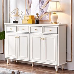 Zuoshi 2025 New American-Style Shoe Cabinet for Home Entrance, White Solid Wood Drawer Indoor Entryway Shoe Storage Cabinet
