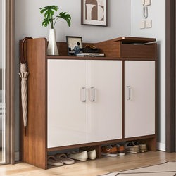 Bibei Shoe Cabinet for Home Use in the Hallway, Large Capacity, Simple and Modern, Entryway Cabinet, Balcony Simple Storage Shoe Rack