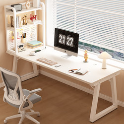 Now I Have a Desk and Bookshelf Combination, a Storage and Organizing All-In-One Table for Home Office and Study, a Simple Computer Desk for Small Apartments