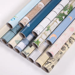 Wallpaper Self-Adhesive Bedroom Wallpaper Self-Adhesive Cozy Furniture Renovation Waterproof Stickers College Dormitory Decorative Wall Stickers