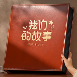 6inch Photo Albums, Commemorative Albums, Large-Capacity Family Storage Albums, Interstitial Leather Mixed Albums, 578inch Collection Albums