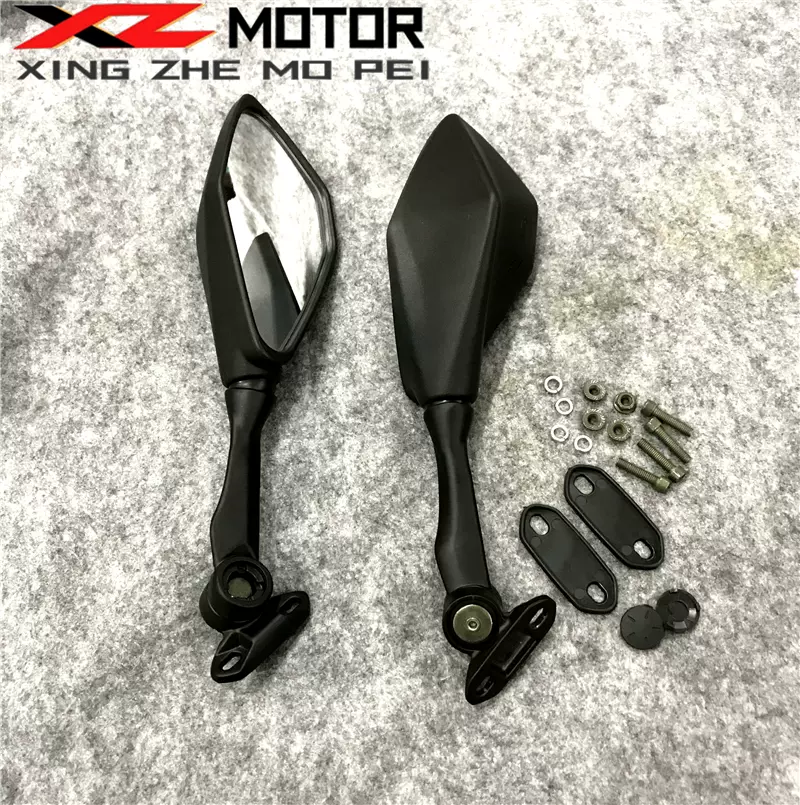 摩托车配件适用川崎ZXR250 400 78A 大红袍400后视镜倒视镜反光镜