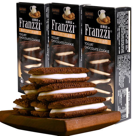 Franzzi Fariz クッキー 3パック - 抹茶、ムース、レモンヨーグルト