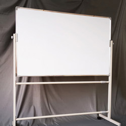 Shipment Via Sf Express: H-Shaped Flip-Over Mobile Magnetic Whiteboard Stand for Office Teaching, Training, Writing, Home Use, Children's Handwriting Practice, Chalk, Company Meeting Note-Taking Board, Easy-To-Erase Whiteboard Pen