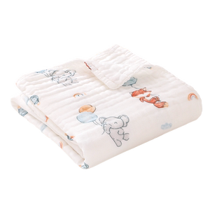 Baby bath towel pure cotton gauze special bag for boys and girls bathing for newborns full cotton super soft blanket wrap
