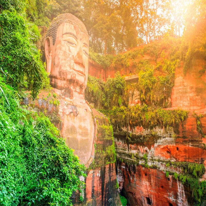 【纯玩团】四川成都旅游4天3晚跟团游乐山大佛峨眉山金顶四日游