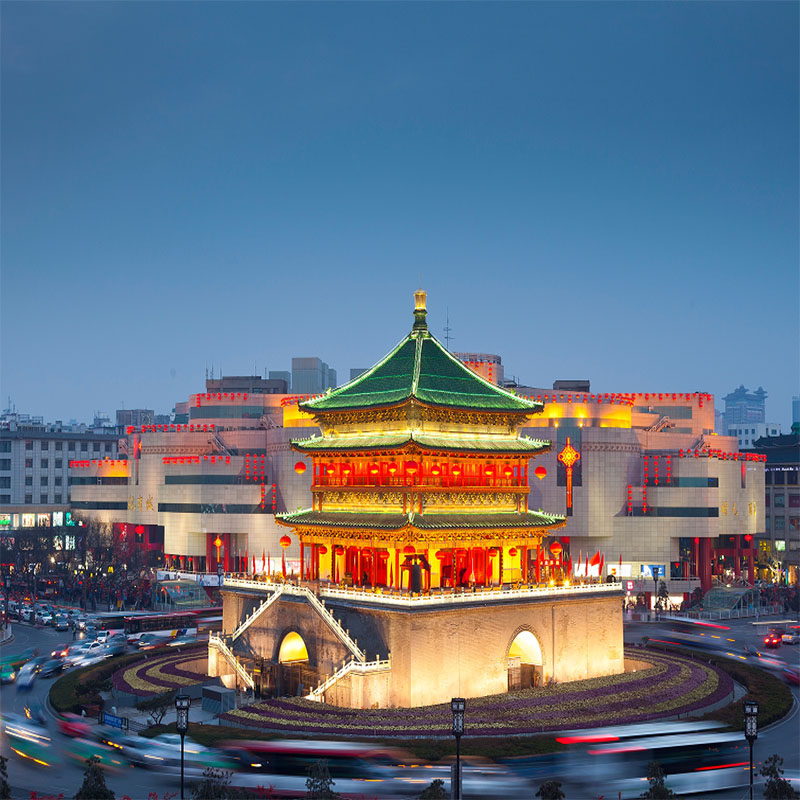 兰州嘉峪关银川西宁乌鲁木齐去西安旅游4天3晚华山到兵马俑四日游