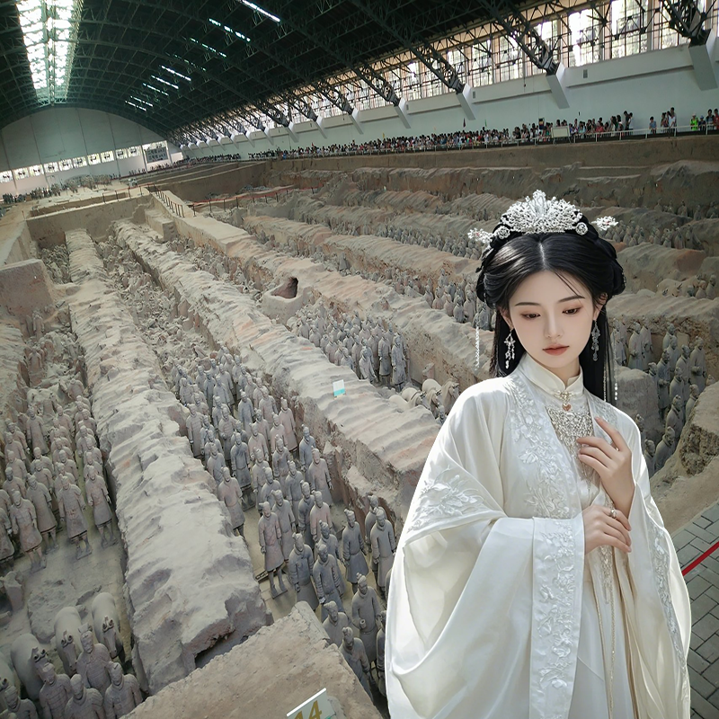 西安旅游3天2晚跟团游壶口瀑布大唐不夜城华山纯玩兵马俑三日游