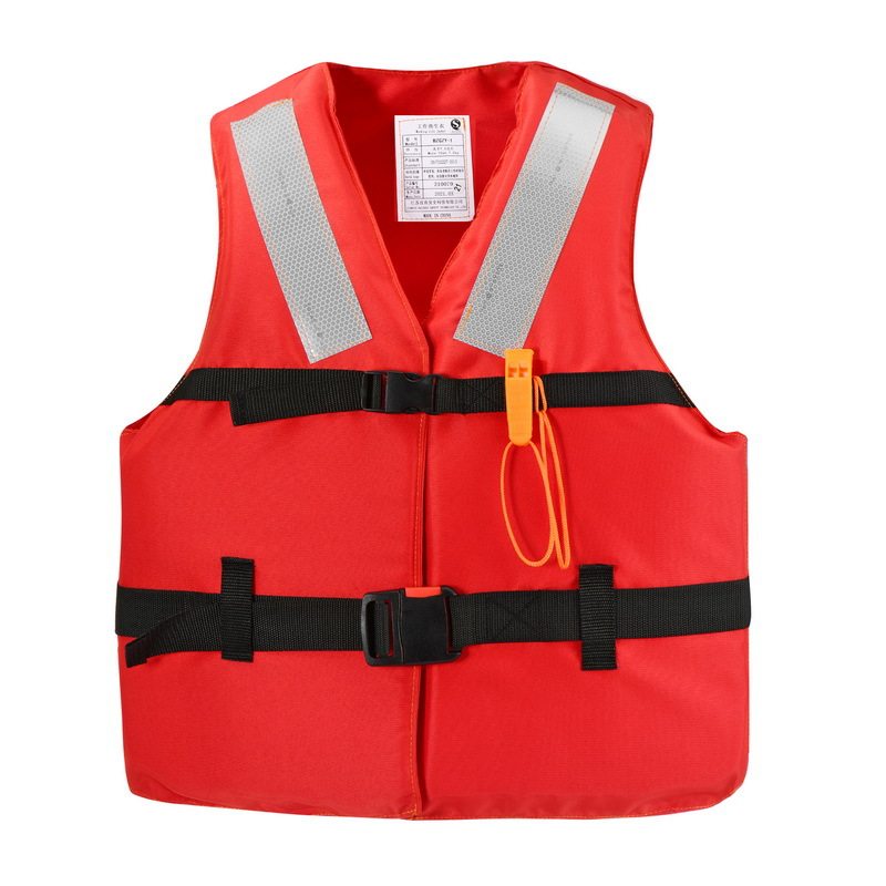 Gilet De Sauvetage Adulte Réglable Unisexe - Avec Sifflet Et Bandes Réfléchissantes, Pour Kayak, Bateau, Surf - 3