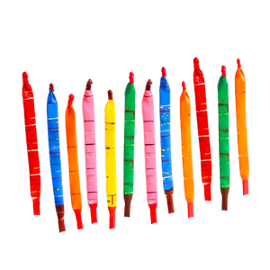 Rocket balloon flying sky will fly children's thick net red fart will rush out of weather ball outdoor toys