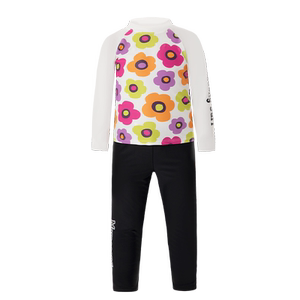 
Momasong children's swimsuit girls summer new long-sleeved trousers sun protection quick-drying girls small, medium and big children's swimsuit