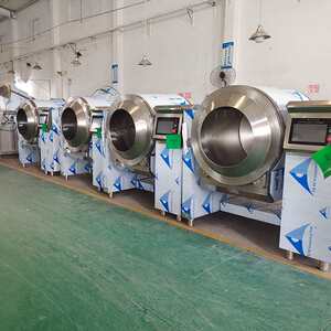 
Customized large drum cooking machine automatic cooking machine fully automatic intelligent touch screen stainless steel fried noodle machine fried rice machine