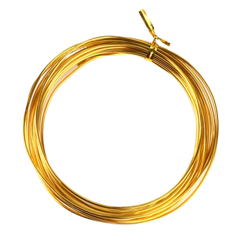 Gardening aluminum wire floral shape hand-woven
