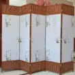 Gấp màn hình Trung Quốc vách ngăn vải gấp di động phòng khách phòng ngủ lối vào văn phòng khách sạn đơn giản hiện đại mẫu vách ngăn phòng khách và bếp bằng gỗ Màn hình / Cửa sổ