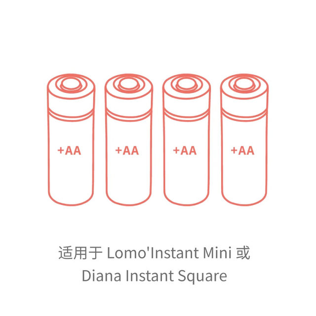 Lomography La Mo Shooting Film Camera battery Battery Multi -model
