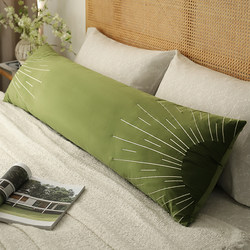 Long Pillow for Men, Special for Sleeping with Legs Crossed, for Adults and Women, Side Sleeping Pillow for Bed, Removable and Washable, Summer