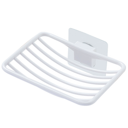 Soap dish no punching wall hanging suction cup bathroom