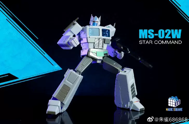 魔方MS-02W星际指挥官Star Command 白色2.0金刚大柱子变形玩具-Taobao