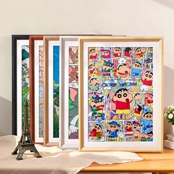 Puzzle Photo Frame 1000 Pieces 70X50*75, 1000 Pieces, 500 Pieces, 300 Pieces, Flat Picture Frame, Special Mounting Frame for Hanging on the Wall