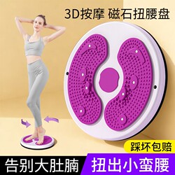 Waist Twisting Turntable, Home Fitness Equipment, Dancing Twisting Machine, Rotating Massage Machine, Women's Waist Beauty Machine, New Waist Twisting Machine
