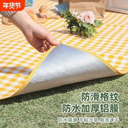 Picnic Mat, Outdoor Hiking Leisure Park Cushion, Thickened Portable Outdoor Picnic Mat, Camping Tent Moisture-Proof Mat