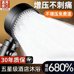 High-Pressure Showerhead Set for Home Bathroom Water Heater, Powerful Showerhead for Bathing, Pressurized Showerhead Set