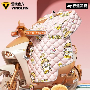 
Electric vehicle windshield quilt in winter plus velvet and thickened waterproof windshield to prevent cold 2025 new motorcycle front guard