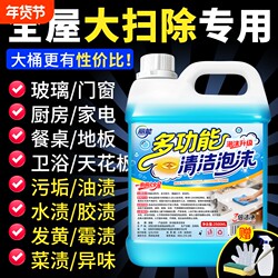 Multi-Functional Foam Cleaner, Powerful Stain Remover, Household Cleaning and Sanitation Tool, Tile Cleaner for Home Use