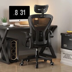 Computer Chair, Ergonomic Chair, Home Comfortable Chair for Long Sitting, Office Chair, Reclining Dormitory Study Chair, Gaming Chair with Backrest