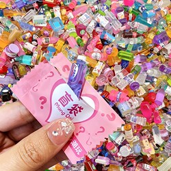 Reward Blind Bag Toys for Elementary School Students [Buy and Get Free!] Miniature Food Toys, Convenience Store Bottles, Mini Simulation Toys for Children