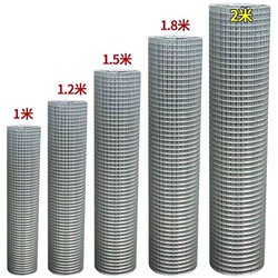 Galvanized Steel Wire Mesh for Chicken Fencing, Iron Wire Mesh for Breeding Chickens, Pigeons, and Rabbits, Anti-Mouse and Anti-Snake Enclosure, Corn Field Isolation