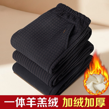 Middle-aged and elderly mothers' autumn and winter cotton pants grandma's casual pants