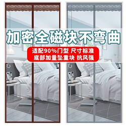 Anti-Mosquito Door Curtain with Magnetic Magic Tape 2026 New Model High-End Magnetic Strip Strong Self-Adhesive Screen Door Screen Window Home Partition