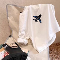 Boys' Long-Sleeved T-Shirt Spring and Autumn 2025 New Style Children's Base Shirt for Older Boys Printed Top Autumn Wear