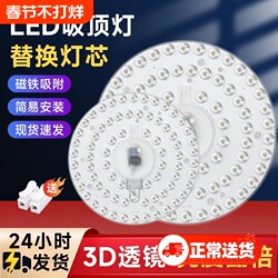Ceiling Lamp Led Magnetic Light Panel Replacement Light Core Round Bedroom Living Room Light Panel Energy-Saving Lamp Remote Control Lighting Fixtures