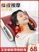 Máy mát xa cột sống cổ hoàn toàn tự động cho cổ, eo và lưng điện gia dụng Gối massage đa năng đệm vai và cổ