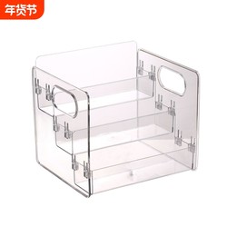 Cosmetics Storage Rack Desktop Transparent Eyeshadow Palette Organizer Rack Ladder-Type Lipstick Rack Multi-Layer Perfume Storage Rack