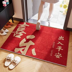 Entrance Door Mat, Silk Loop Mat 2026, Non-Slip Foot Mat for Home Use, Dirt-Resistant, Outdoor, No Need to Wash, Won'T Get Stuck in the Door, Foyer