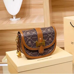 Genuine Leather Underarm Bag for Women 2026 New Fashion High-End Texture Commuter Saddle Bag Single Shoulder Crossbody Small Bag