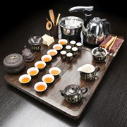 Khay trà, bộ ấm trà, bộ hoàn chỉnh, ấm đun nước hoàn toàn tự động, bàn trà tích hợp, kỹ năng pha trà đơn giản tại nhà, biển trà nhỏ