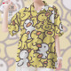Cartoon cute duck head yellow duckling large size short-sleeved shirt men's clothing women's clothing Hong Kong style brand shirt design without boundaries