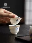 chén gốm sứ Sân nhỏ đáp ứng hộ gia đình underglaze màu trà gốm tách trà Kung Fu bộ trà vẽ tay phong lan chủ cốc tách trà tách trà chén sứ đẹp cốc gốm 