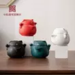 bộ ấm pha trà du lịch Xiaoyuan đáp ứng bộ trà du lịch Lucky Cat Quick Cup sáng tạo, một bình và hai cốc, tùy chỉnh pha trà văn phòng di động bộ ấm trà tử sa du lịch bộ bình trà có túi đựng đi du lịch 