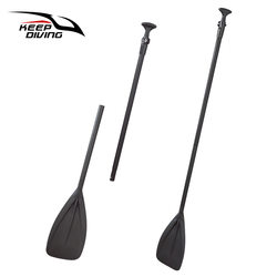 Three-stage split aluminum pole paddle stand-up SUP paddle retractable adjustment single-head paddle water slide inflatable boat paddle