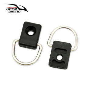 
Kayaking square D-ring buckle fishing boat elastic rope pull-button back hook surfboard repair accessories