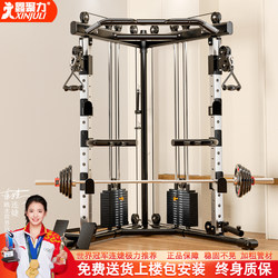 Little Flying Bird Gantry Fitness Home Multi-Functional All-In-One Comprehensive Training Device Bench Press Squat High Pull Equipment